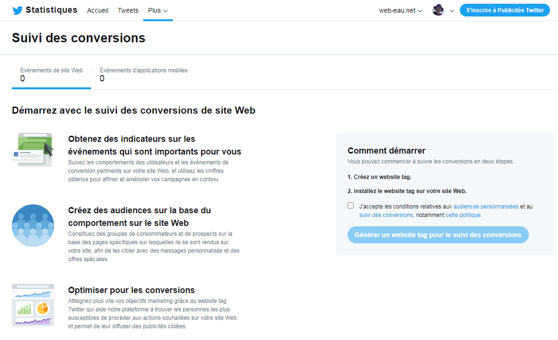 Analyse des conversions