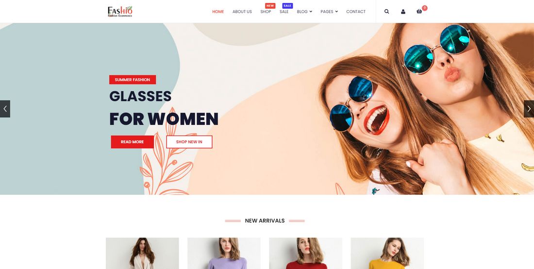 Fashio - Ecommerce Joomla Template