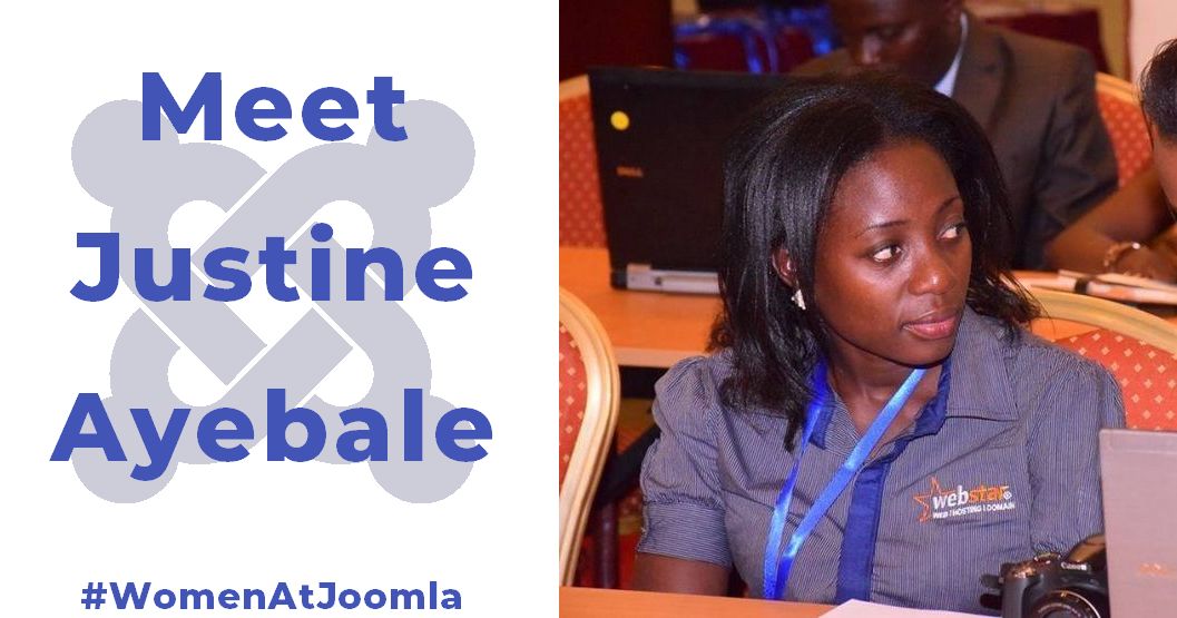Women at Joomla - Justine Ayebale