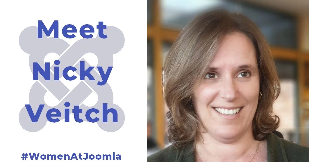 Women at Joomla - Nicky Veitch