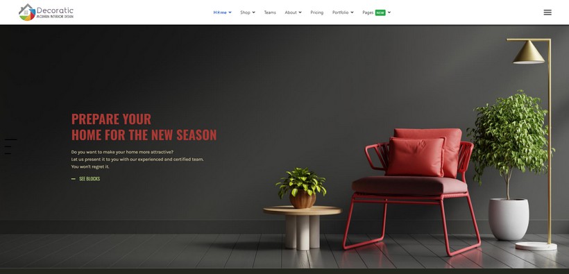 Decoratic - ecommerce template for Joomla 4