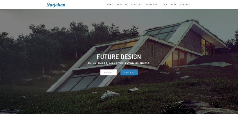 Nurjahan - Interior design Joomla 4 template