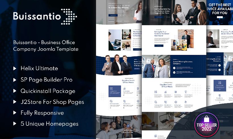 Buissantio - Business & Corporate Joomla 4 Template