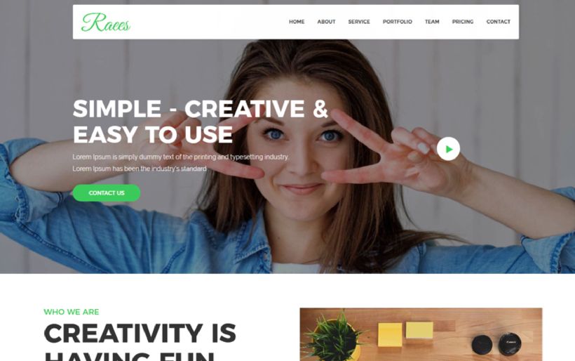 Raees - Creative Agency Joomla Template