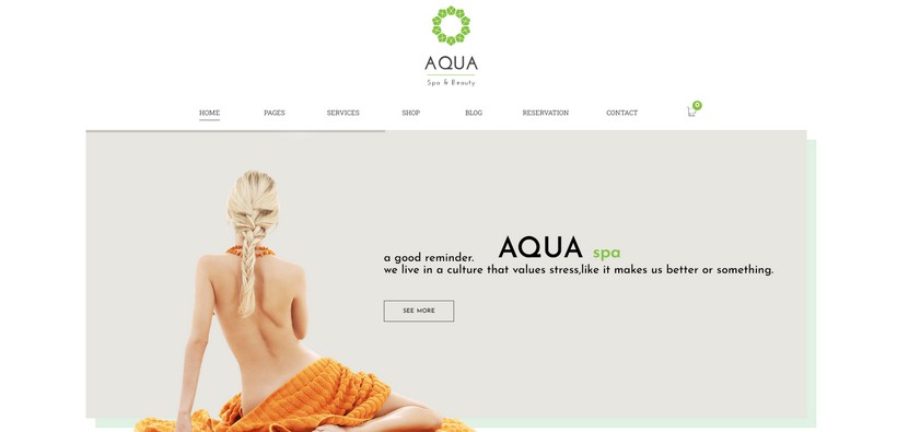 Aqua - ecommerce template for Joomla 4