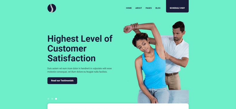 Chiropractic - Professional medical Joomla 4 Template