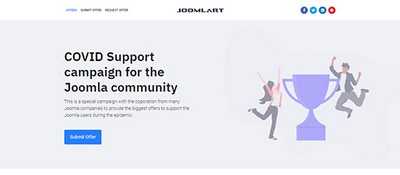 JA Campaign template joomla gratuit