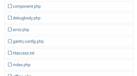 Edit the error.php file in Joomla