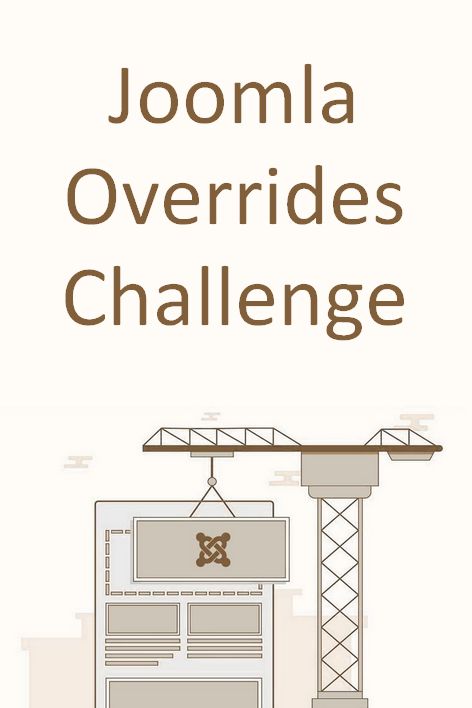 Joomla Override Challenge